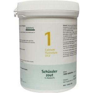 Pfluger Calcium fluoratum 1 D12 Schussler  1000 tabletten