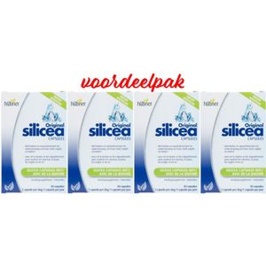 Hubner Original silicea capsules met biotine Vierpak  (4x 30 capsules)