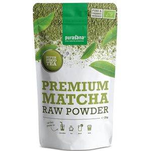 Purasana Matcha premium poeder vegan bio  75 gram