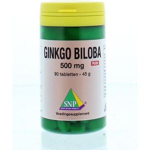 SNP Ginkgo biloba 500 mg puur  90 tabletten