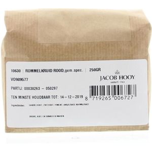 Jacob Hooy Rommelkruid rood  250 gram