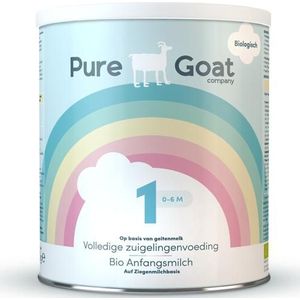 Pure goat Volledige zuigelingenvoeding 1 bio  800 gram