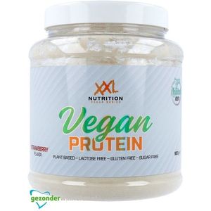Vegan fit protein - aardbei - 500 gram  500GR