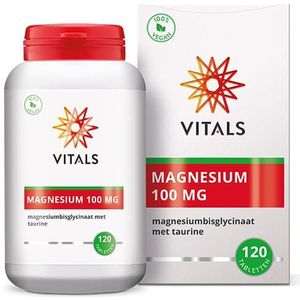 Vitals Magnesiumbisglycinaat 100 mg  120 tabletten