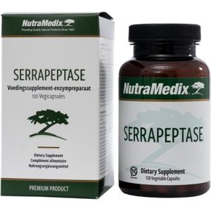 Nutramedix Serrapeptase  120 Vegetarische capsules