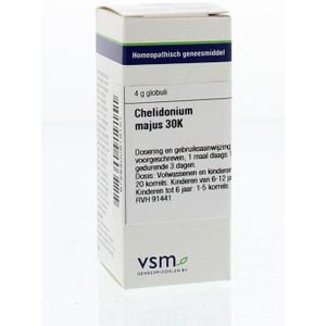 VSM Chelidonium majus 30K  4 gram