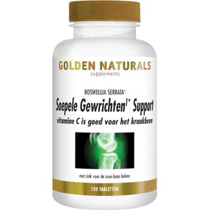 Golden Naturals Soepele Gewrichten Support  120 Tabletten