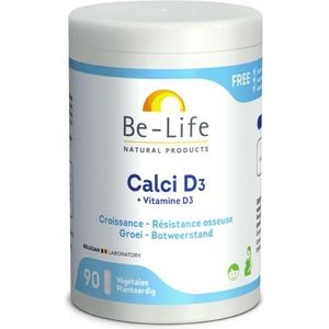 Be-Life Calci D3 + vitamine D3  90 capsules