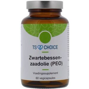 TS Choice Zwartebessenzaadolie  60 Vegetarische capsules