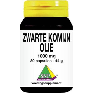 SNP Zwarte komijn olie 1000 mg  30 Softgels