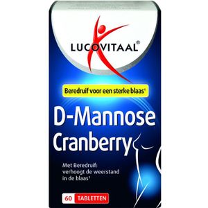 Lucovitaal D-mannose cranberry  60 tabletten