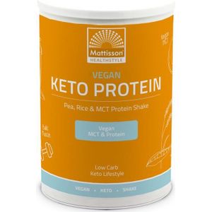 Mattisson Vegan Keto protein shake - pea, rice & MCT  350 gram