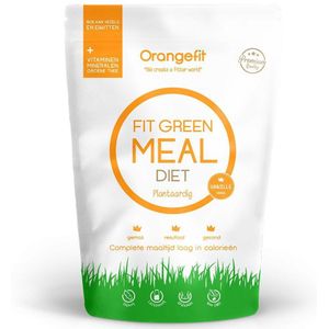 Orange Fit Green Meal Diet Vanille (maaltijdvervanger) 850 gram