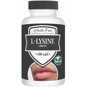 Health Food L-Lysine 1000mg (Lipblaasjes-formule)  100 tabletten