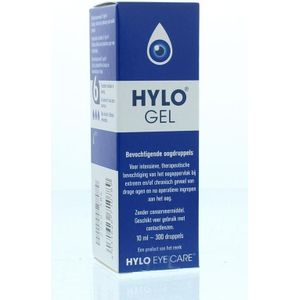 Hylo hylo-gel oogdruppels  10 Milliliter