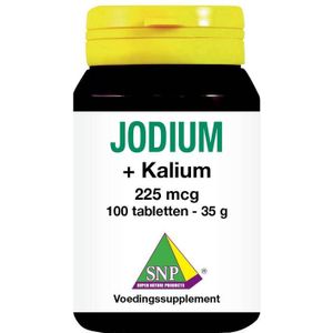 SNP Jodium 225 mcg + kalium  100 tabletten