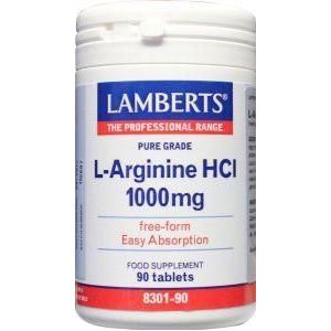 Lamberts L-Arginine 1000mg  90 tabletten