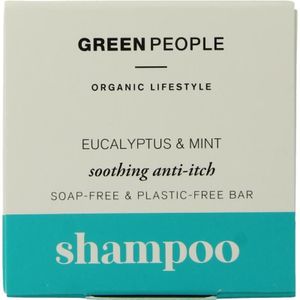 Green People Shampoo bar eucalyptus & mint  50 Gram