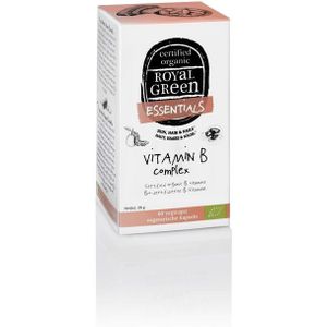 Royal Green Vitamine B complex bio  60 Vegetarische capsules