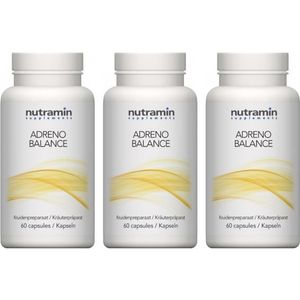Nutramin Adreno Balance drie-pak 3x 60 capsules