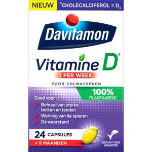 Davitamon Vitamine D3 vegan  24 capsules