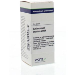 VSM Antimonium crudum 200K  4 gram
