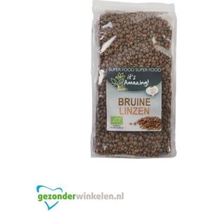 Its amazing bruine linzen  500GR