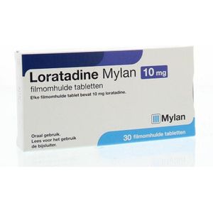 Mylan Loratadine 10mg  30 tabletten