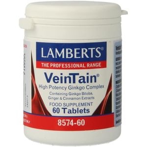 Lamberts Veintain (met ginkgo, kaneel)  60 tabletten