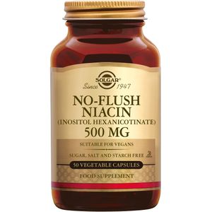 Solgar No-Flush Niacine 500 mg  50