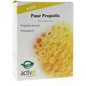 Activo Puur propolis  60 tabletten