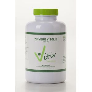 Vitiv Zuivere visolie 1000mg  100 capsules