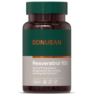 Bonusan Resveratrol 100  60 Capsules |
