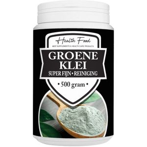 Health Food Groene Klei Super Fijn 500 gram