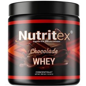 Nutritex whey proteine chocolade  300 gram