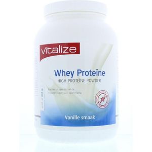 Vitalize Whey high proteine powder vanille  750 gram
