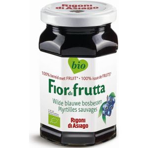 Fiordifrutta Blauwe bosbesjam bio  250 gram