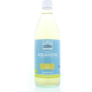 Mattisson Aquakefir fig & lemon / Waterkefir vijg & limoen  500 Milliliter