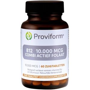 Roviform Vitamine B12 10.000 mcg combi actief folaat  60 zuigtabletten