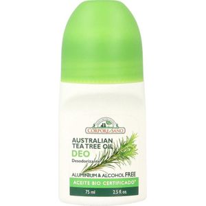 Corpore sano Deodorant roller tea tree  75 Milliliter