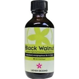 Liever gezond Black walnut tinctuur extra strong  60 Milliliter
