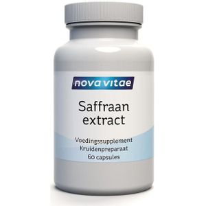 Nova Vitae Saffraan extract 88.5 mg (Crocus sativus)  60 capsules