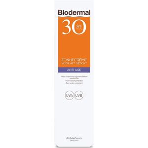 Biodermal Anti-age creme gezicht SPF30  40 Milliliter