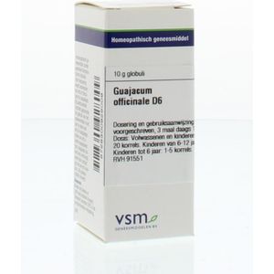 VSM Guajacum officinale D6  10 gram