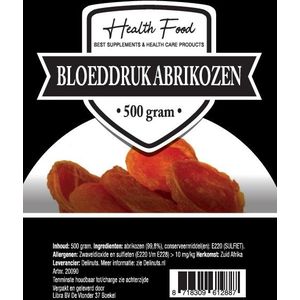 Health Food Bloeddruk Abrikozen 500 gram