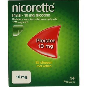 Nicorette Pleister 10mg  14 Stuks