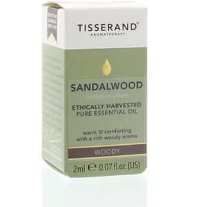 Tisserand Sandalwood wild crafted  2 Milliliter