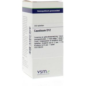 VSM Causticum D12  200 tabletten