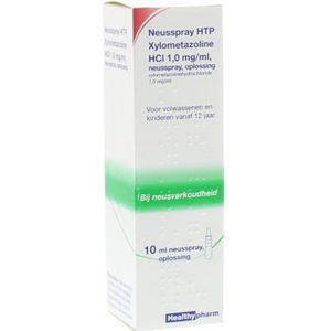 Healthypharm Neusspray xylometazoline 1.0%  10 Milliliter