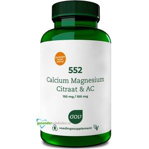 Aov 552 calcium & magnesium ac tabletten  60TB